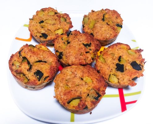 muffin chetogenici di zucchine